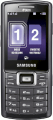 Das Samsung C5212 ist auch ein Dual-SIM-Handy, ist aber nur für die GSM-Frequenzen 900 und 1.800 MHz geeignet
